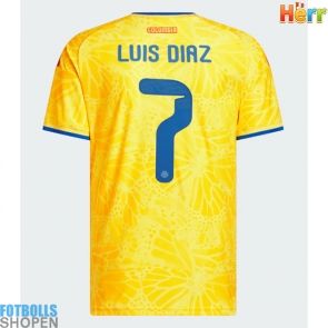 Billiga Colombia Luis Diaz #7 Hemmatröja VM 2026 Kortärmad